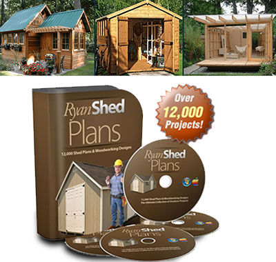 12000-shed-plans - earn money with Woodworking projects