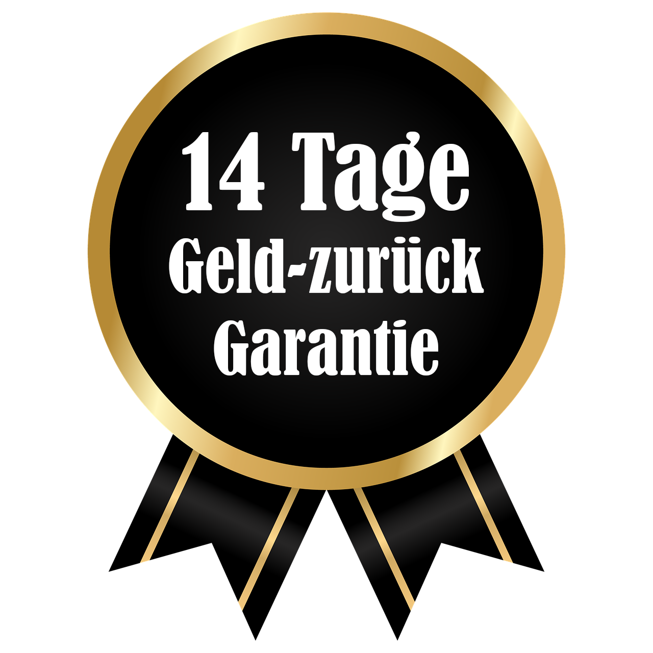 14 Tage Geld-zurück-Garantie