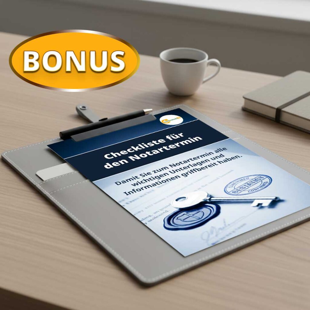 Checkliste für den Notartermin